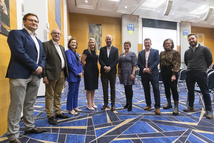 Group shot of panelists who spoke at the Conway Festival 2023